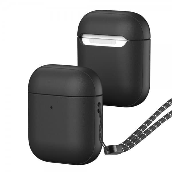 DUX DUCIS AirPods 1/2 Kuori Plen Series Musta