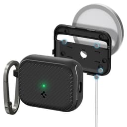 Spigen AirPods Pro 2 Deksel Mag Armor MagFit Matte Black