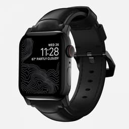 NOMAD Apple Watch 38/40/41mm Armband Traditional Band Svart