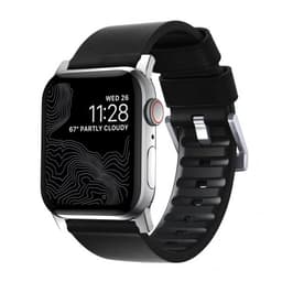 NOMAD Apple Watch 42/44/45mm/Apple Watch Ultra Ranneke Active Band Pro Svart Silver