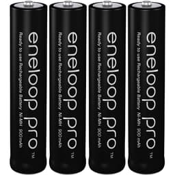 Panasonic Eneloop Pro AAA 4stk oppladbare