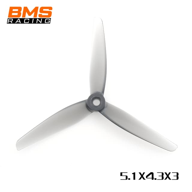 HQ BMS Racing Prop 5.1x4.3x3 Grey