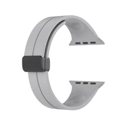 Magnetisk absorpsjonsklokkerem silikon Grå Apple Watch 42 mm/44 mm/45 mm/49 mm    