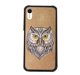 iPhone X on TPU Brown / Owl 3D