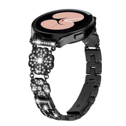 Klokkebånd Klokkereim Sort 176 mm Samsung Active 4, Watch 5