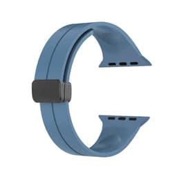 Magnetisk absorpsjonsklokkerem silikon Blå Apple Watch 38mm/40mm/41mm