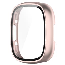 Älykellokotelo näytönsuojalla Ruusukulta Fitbit Versa 4/Fitbit Sense 2