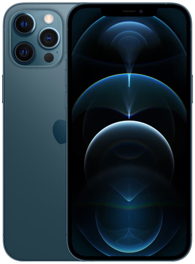 iPhone 12 Pro Max - 5G smartphone 128GB (pacific blue)