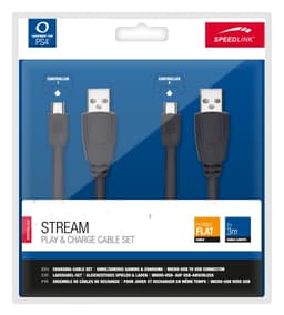 SpeedLink Play & Charge Cable Set for PS4