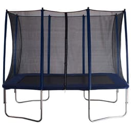 React trampoliini suorakaide turvaverkolla 163X216cm