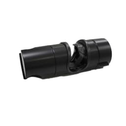 Säädettävä suihkupään pidike Musta 18-25 mm