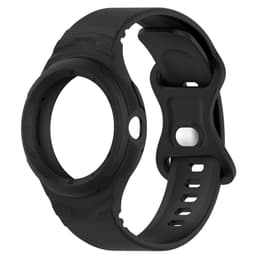 Klokkebånd med urkasse silikon Sort Google Pixel Watch