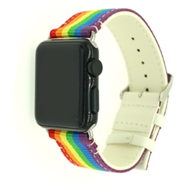 Nylon Rem för Apple Watch 3/2/1 42mm - Pride