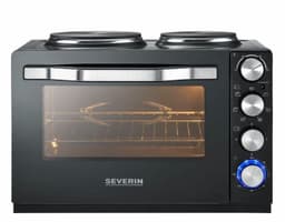 Severin TO2065 Miniovn med kokeplater - brukt