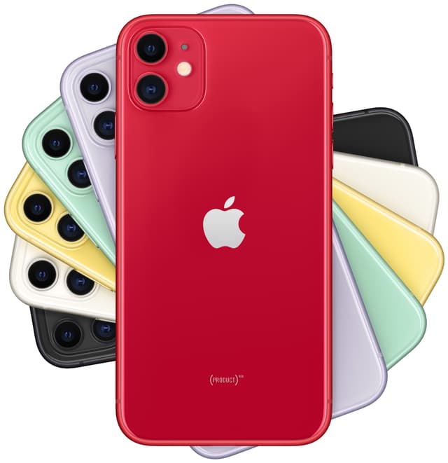 iPhone 11 64 GB (rød) - Elkjøp
