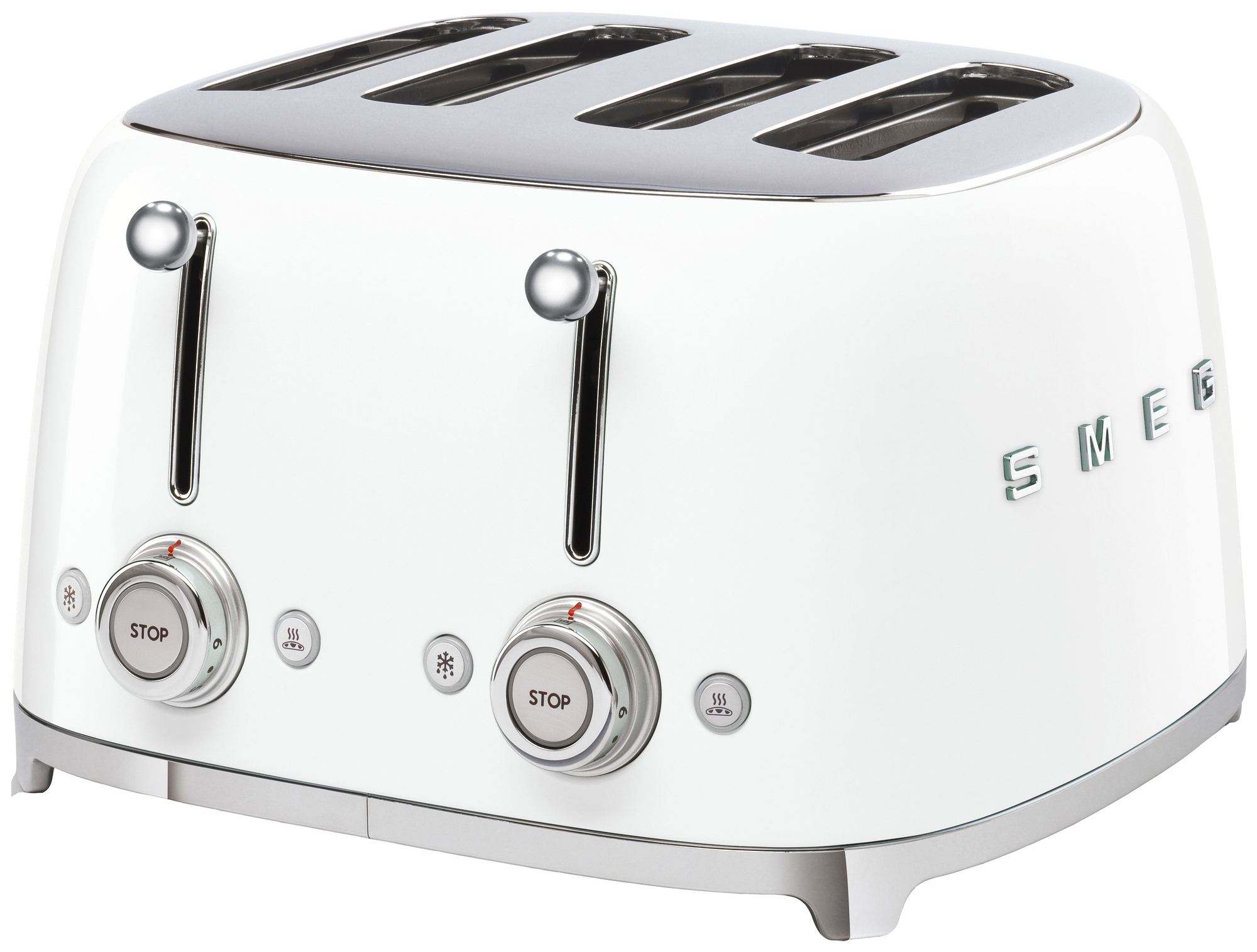 Smeg 50’s style brødrister TSF03WHEU (hvit)