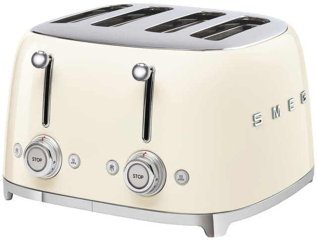 Smeg 50’s Style brödrost TSF03CREU (gräddvit)