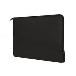 Decoded Macbook 15"" Sleeve Waxed Leather Sleeve Musta