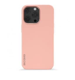 Decoded iPhone 13 Pro Cover Silicone Backcover Peach Pearl