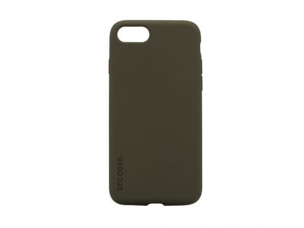 Decoded iPhone 7/8/SE Skal Silicone Backcover Olive