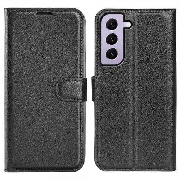 Nordic Covers Samsung Galaxy S23 Fodral Litchi Raven Black