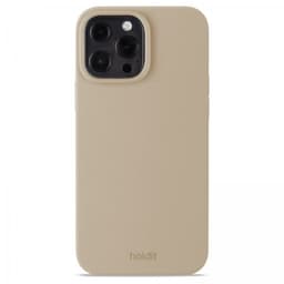 holdit iPhone 13 Pro Max Kuori Silikoni Latte Beige