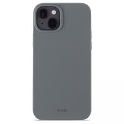 holdit iPhone 14 Plus Deksel Silikon Space Gray