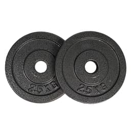 Slazenger Vægtskiver 2x2.5 kg.