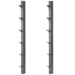 Nordic Fighter Vägghängt Skivstångsställ, Ställning skivstänger