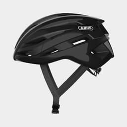 Abus StormChaser Shiny Black, Cykelhjälm Svart Large