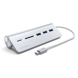 Satechi USB-C Combo Hub for Desktop Sølv