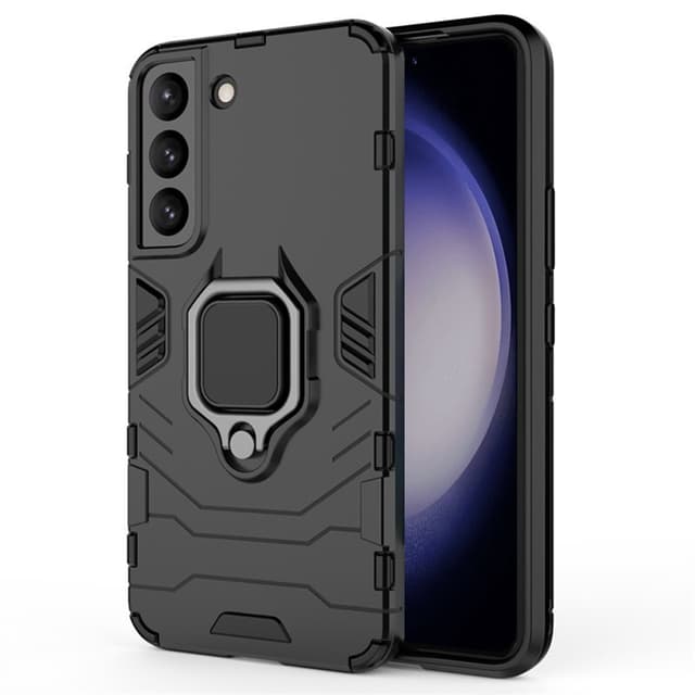 Hybrid Ring Case Samsung Galaxy S23 - Musta