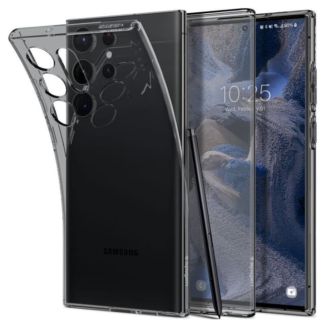 Spigen Liquid Crystal skal Samsung Galaxy S23 Ultra - Crystal Space
