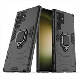 Hybrid Ring Case Samsung Galaxy S23 Ultra - Svart