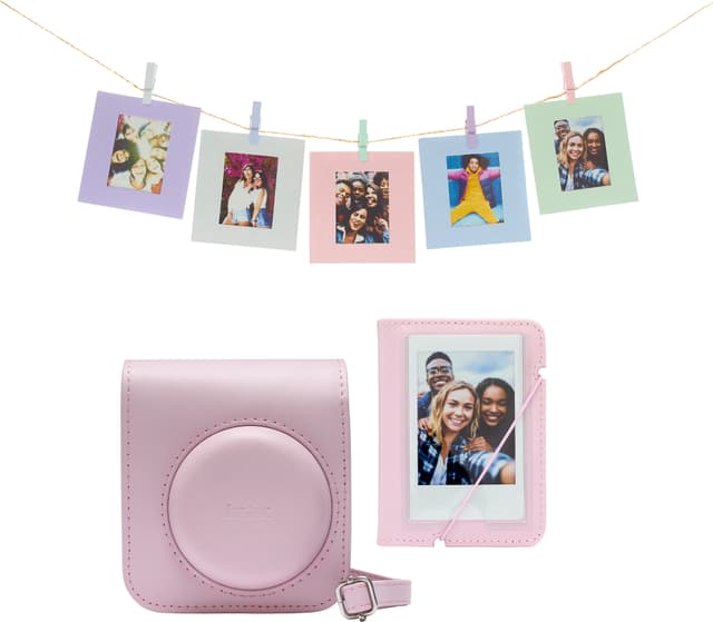 Fujifilm Instax Mini 12 tilbehørssett (rosa)