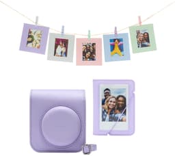 Fujifilm Instax Mini 12 tillbehörssats (lila)
