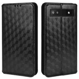 Plånboksfodral Rhombus till Google Pixel 6a - Svart