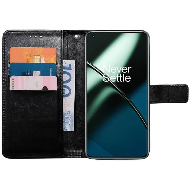 Mobilplånbok 3-kort OnePlus 11 - Svart