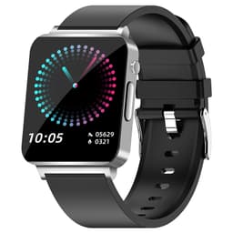 INF Smartklocka med EKG, puls, blodsyre, sömnmonitor Silver
