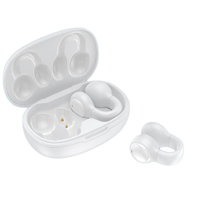 Korvattomat kuulokkeet Bluetooth 5.2 Valkoinen