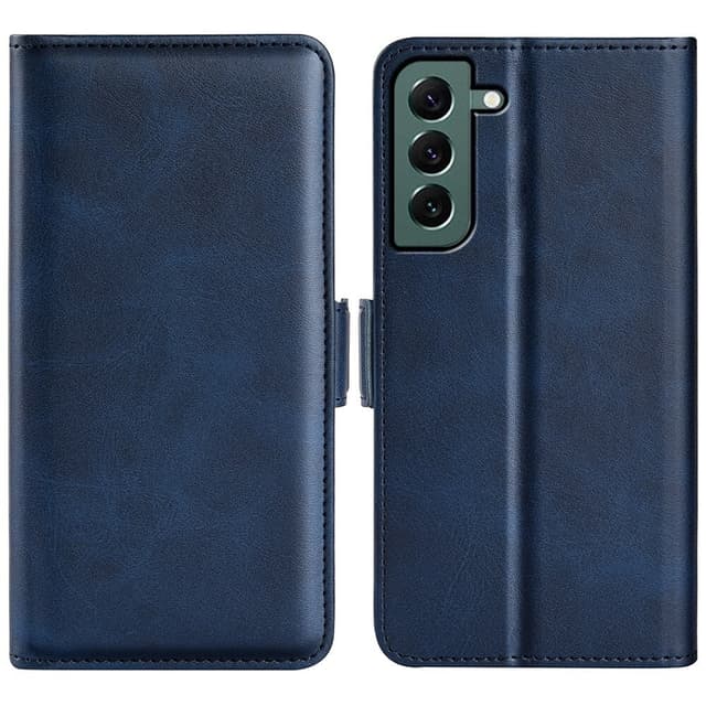 SKALO Samsung S23 Plus Premium Plånboksfodral - Blå