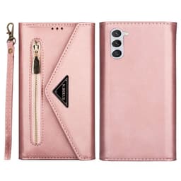 SKALO Samsung S23 Evelope Clutch 8-Lokeroa - Ruusukulta