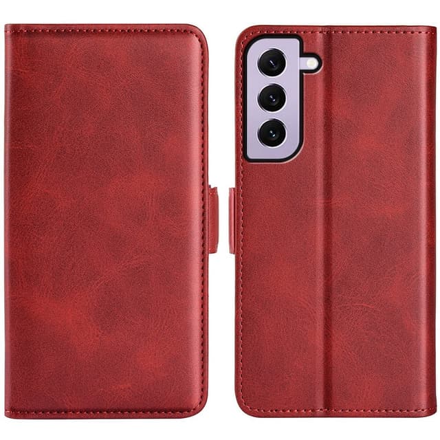 SKALO Samsung S23 Premium Plånboksfodral - Röd