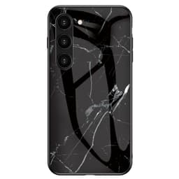 SKALO Samsung S23 Marmor hærdet glas TPU Cover - #3