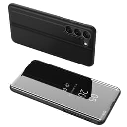 SKALO Samsung S23 Plus Clear View Spegel fodral - Svart
