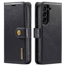 DG MING Samsung S23 Plus 2-i-1 Magnet Plånboksfodral - Svart