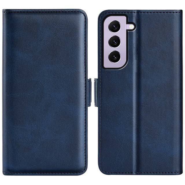 SKALO Samsung S23 Premium Wallet Lompakkokotelo - Sininen