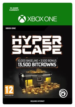 Hyper Scape Virtual Currency: 13500 Bitcrowns Pack - XBOX One