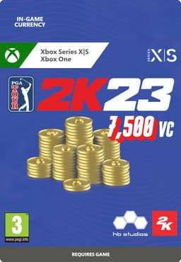 PGA Tour 2K23 - 7,500 VC Pack - XBOX One,Xbox Series X,Xbox Series S