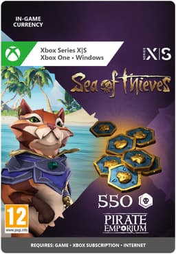Sea of Thieves Castaway’s Ancient Coin Pack – 550 Coins - PC Windows,X